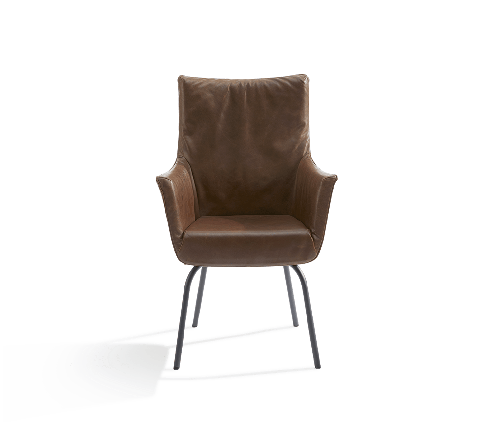 Van den Berg Chief 3 - Eleganter Designerstuhl mit charakteristischem Label.