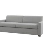 Modernes graues Schlafsofa Tobi 2 mit Bettfunktion als praktisches Gästebett