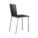 Weißer Zeus Noto Bianca Designstuhl mit minimalistischer Formgebung und zeitloser Eleganz.