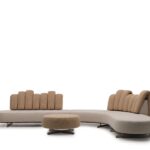 Luxuriöse De Sede DS-888 Collina Designercouch von Atelier Oï in moderner Ausführung.