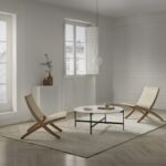 Moderner Kendo Duo Couchtisch mit zwei Ebenen für stilvolles Wohnzimmer-Design.