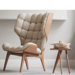Norr11 Mammott Sessel - elegantes Design mit weicher Polsterung für stilvolle Wohnräume.
