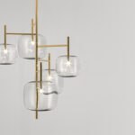 Moderne Hyperion Designerleuchten aus Glas von Tonelli für stilvolle Beleuchtung.