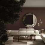 Eleganter Gerundio Wandspiegel mit modernem Design von Tonelli für stilvolle Wohnräume.