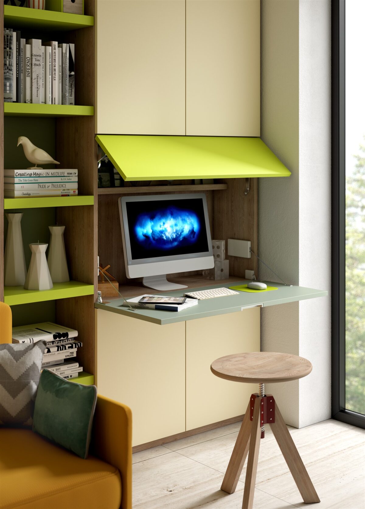 Wallbed Italia - Jugendzimmer mit Funktion – Bild 11