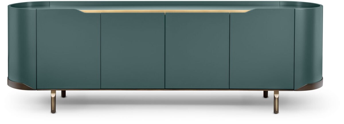 Moderne Oasy Kommode von Cantori mit elegantem italienischen Design und hochwertiger Verarbeitung.