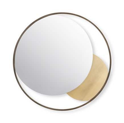 Eleganter Circe 22 Designer-Spiegel von Cantori mit kunstvollem Rahmen.