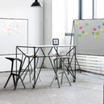 Modulares System 180 Möbel für kreative Design Thinking Arbeitsräume und flexible Bürogestaltung.