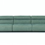 Modernes Casamilano Designer-Sofa mit elegantem Stoffbezug für luxuriöse Wohnzimmer.
