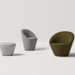 Moderner Wabao Loungesessel von Inclass mit elegantem Design für stilvolle Wohnräume.