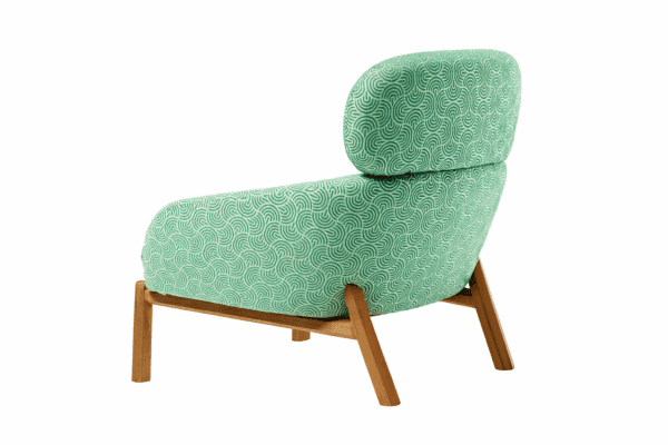 Moderner Elton Sessel von Casamilano mit elegantem Design für stilvolle Wohnräume.