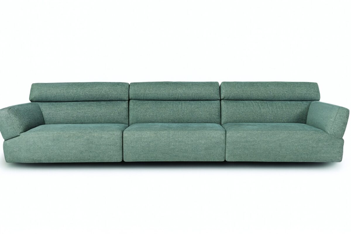 Modernes Casamilano Designer-Sofa mit elegantem Stoffbezug für luxuriöse Wohnzimmer.