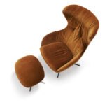 Moderner Shar Pei Sessel von Signet mit bequemer Polsterung und elegantem Design.