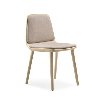 Eleganter Bisell Designerstuhl von Treku in modernem, minimalistischem Stil für stilvolle Einrichtungen.