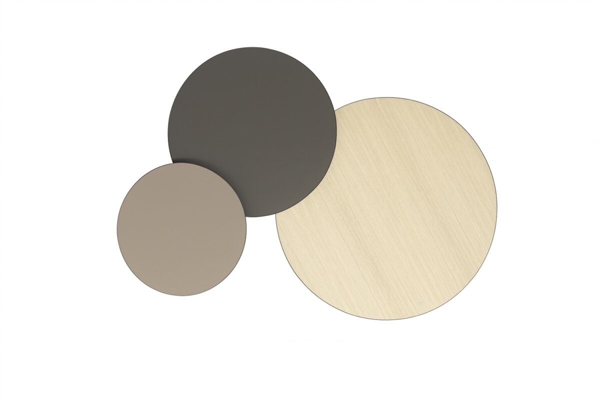 Moderner Treku Gau Couchtisch in Holz, 150x100 cm große Tischplatte