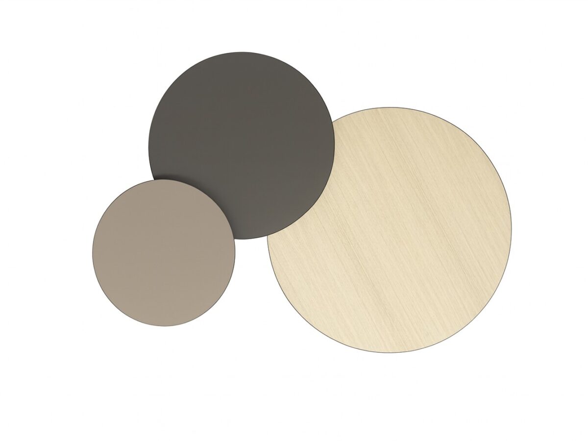 Moderner Treku Gau Couchtisch in Holz, 150x100 cm große Tischplatte