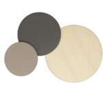 Moderner Treku Gau Couchtisch in Holz, 150x100 cm große Tischplatte