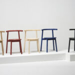 Moderner Mattiazzi MC5 Solo Holzstuhl mit minimalistischem Design