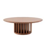 Moderner Holz-Couchtisch im Grid-Design von Artisan