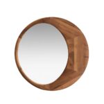 Handgefertigter Wandspiegel mit kunstvollem Rahmen im Artisan-Stil für stilvolle Wohnräume.