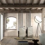 Moderner Cube Waschtisch von Pozzebon in minimalistischem Design für stilvolle Badezimmer.