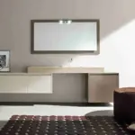 Moderner Waschtisch Look von Pozzebon in elegantem Design für stilvolle Badezimmer.