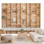 Team7 Filigno Wandregal aus Massivholz, 150x100 cm, elegante Wandmontage