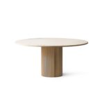 Vipp Cabin Rundtisch 494/495 - Minimalistisches skandinavisches Design für moderne Wohnräume.