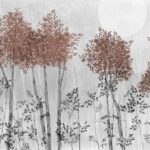 Elegante Betulla Tapete von Wall & Deko für stilvolle Wandgestaltung im modernen Wohnraum.