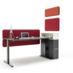 Moderne Winea Flow Büromöbelserie von WINI für flexible Arbeitsplatzgestaltung.