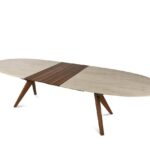 Moderner Esstisch Capri 2 von Willisau in zeitlosem Design.