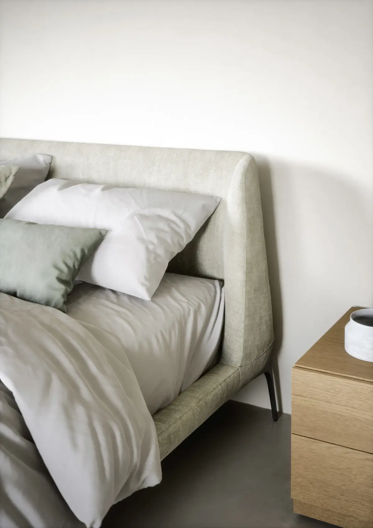 Novamobili - Bett Velvet – Bild 2
