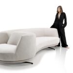 Elegantes Bordone Sofa von Alivar mit modernem italienischem Design und hochwertiger Polsterung.