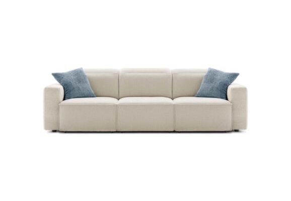 Eleganter Lecomfort Swan Sofa mit geschwungenen Armlehnen und modernem Design.