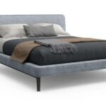 Modernes Seeyou Polsterbett mit gepolstertem Kopfteil von Novamobili in elegantem Design.