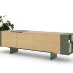 Moderne Punt Magneto Kommode mit minimalistischem Design und funktionalen Schubladen für stilvolle Wohnräume.