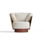 Moderner Dune Sessel von Punt mit elegantem Design für zeitgemäßes Wohnen.