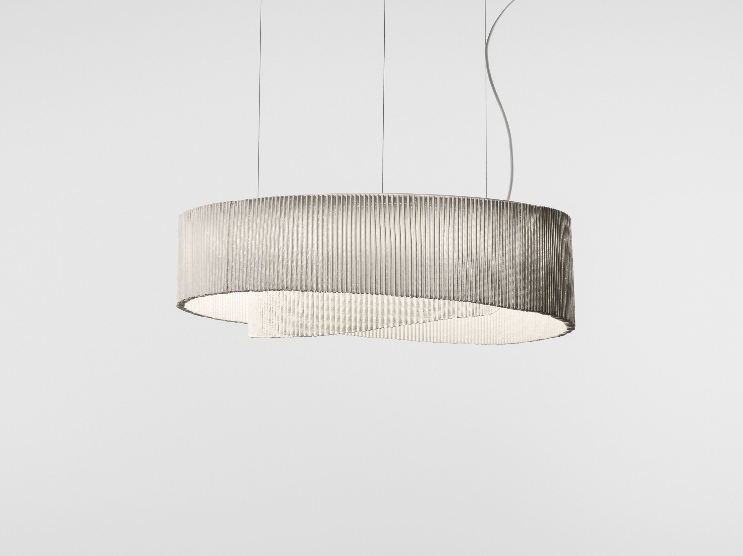 Moderne Anel Pendelleuchte mit elegantem Ringdesign von a-emotional light für stilvolle Raumbeleuchtung.
