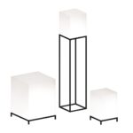 Moderne Starcube Designleuchten von Zeus Noto in minimalistischem Würfeldesign.