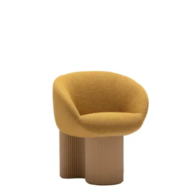 Moderner Bolete Design-Stuhl von Andreu World mit eleganter Silhouette und hochwertigem Sitzkomfort.