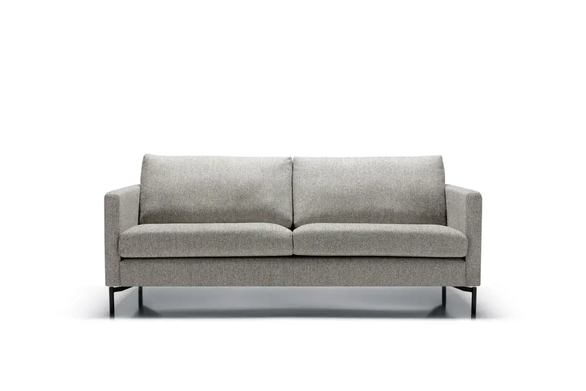Modernes SITS Impulse 8-Sitzer Sofa in elegantem Grau für großzügige Wohnräume.