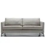 Modernes SITS Impulse 8-Sitzer Sofa in elegantem Grau für großzügige Wohnräume.