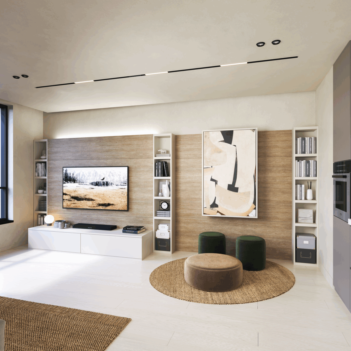 Wallbed Italia - Schrankwand / Schrankbett Beispiel 2 – Bild 3