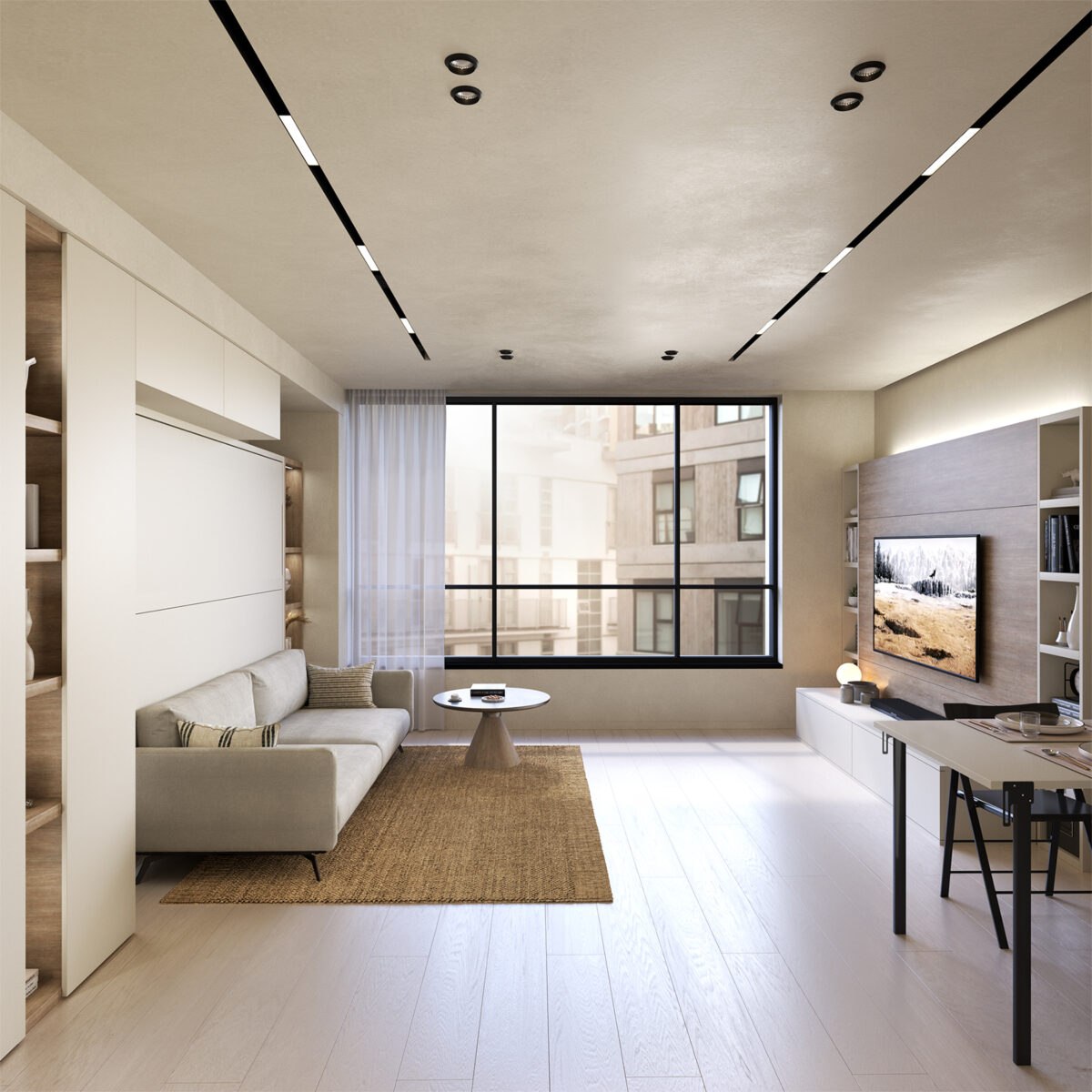 Wallbed Italia - Schrankwand / Schrankbett Beispiel 2 – Bild 6