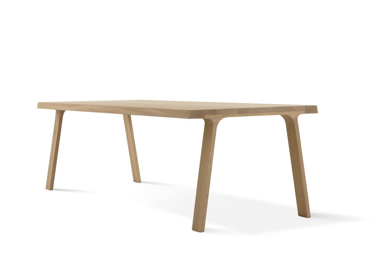 Moderner Montis Doble Tisch - schwarze Platte, filigranes Metallgestell für stilvolle Wohnräume.