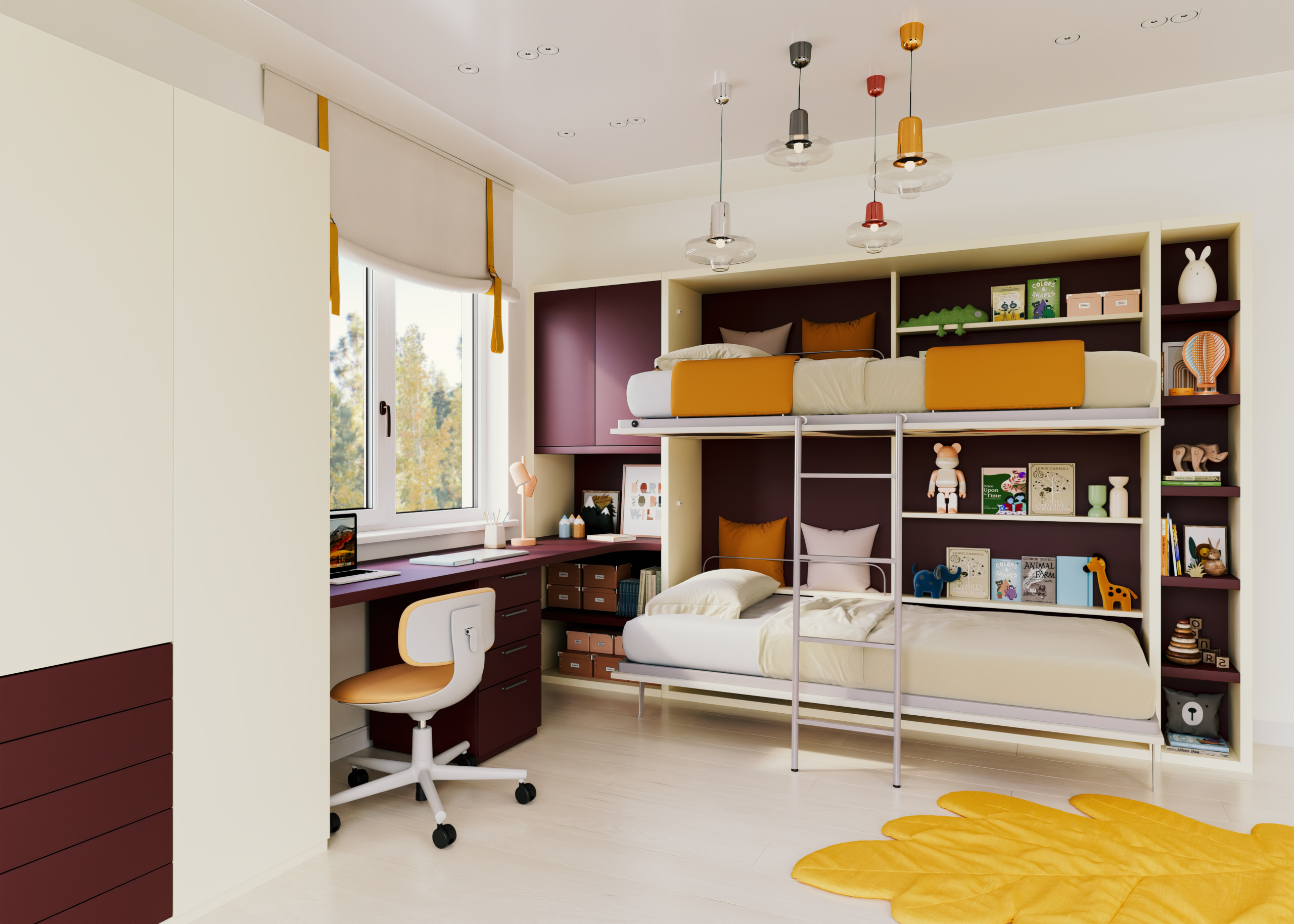 Wallbed Italia - Kinderzimmer mit Funktion